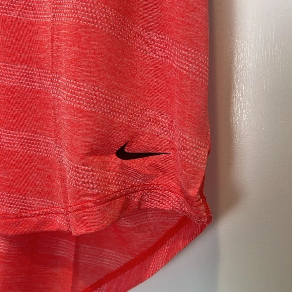 Nike DRI-FIT Pink Asymmetrical Backless Tank Top size medium. NWT!